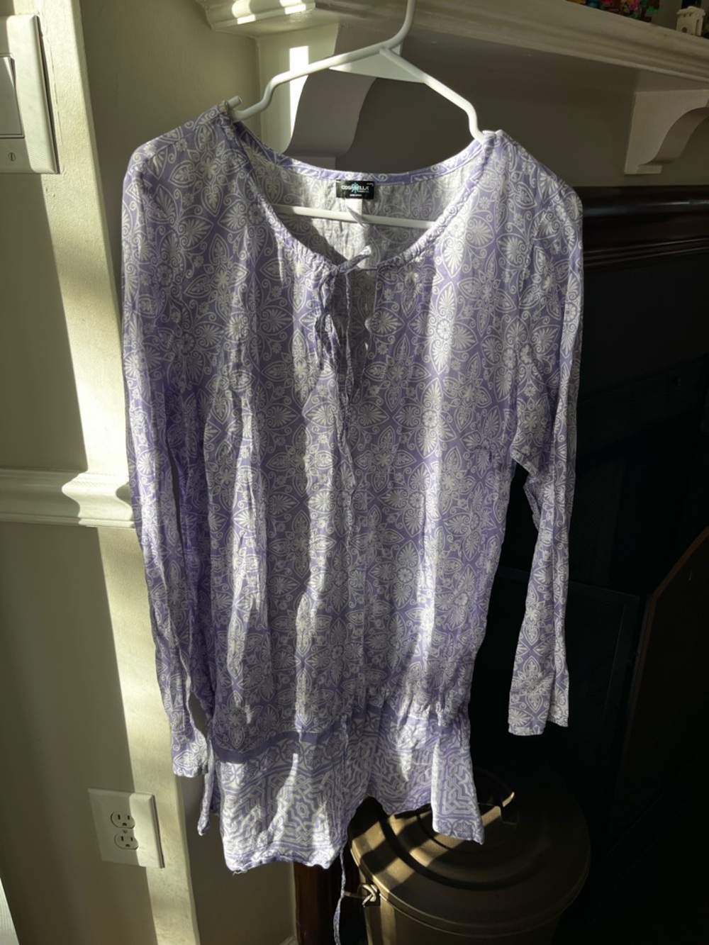 Lightweight Lavender Coverup